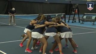 Illinois Women's Tennis vs Iowa Highlights 4/19/15