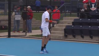 Illinois Men's Tennis vs Iowa Big Ten Tournament