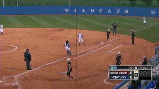 Softball Highlights vs. WKU 4-22-15