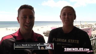 Seminole Arrive for AVCA Sand Nationals