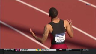 USC Track & Field - Andre De Grasse Wins NCAA 100m