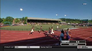 USC Track & Field - Andre De Grasse Wins NCAA 200m