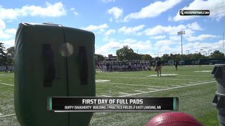 Football Practice Update: First Day of Full Pads