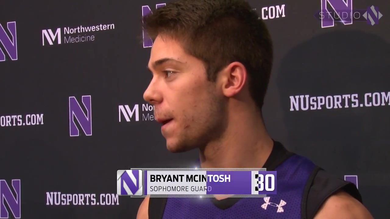 Men's Basketball - Bryant McIntosh press conference