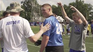 UK Football Practice with Special Olympics Kentucky