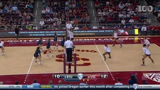 Women's Volleyball: USC 3, BYU 0 - Highlights