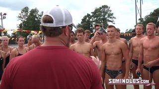 This is Florida State Swimming and Diving
