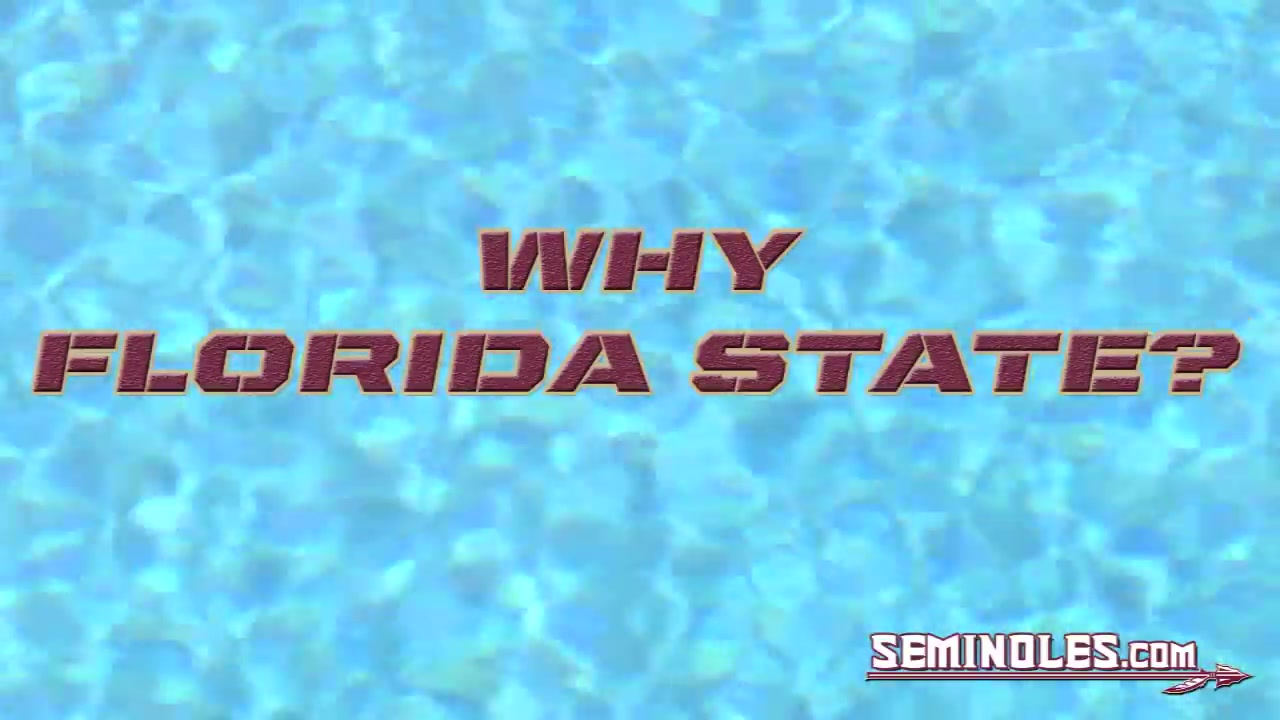 This is Florida State Swimming and Diving