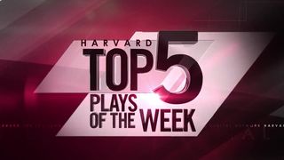 Harvard Top 5 Plays of the Week - Oct. 21, 2015