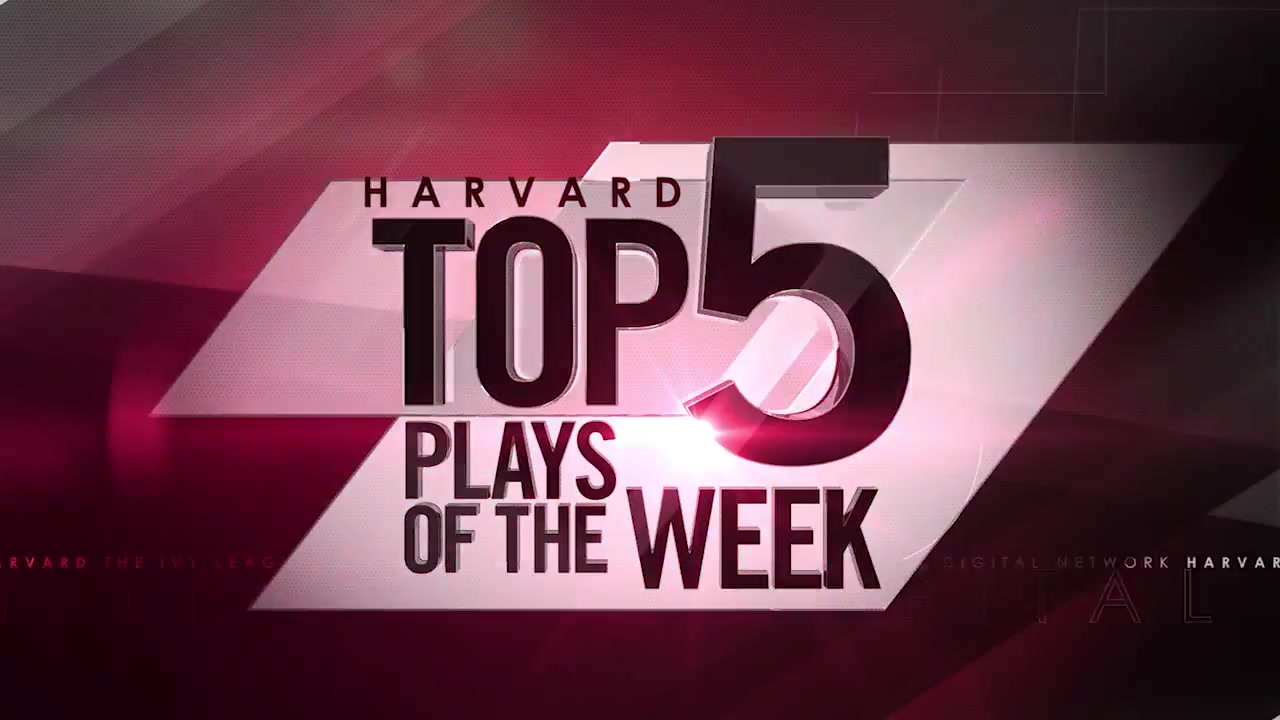 Harvard Top 5 Plays of the Week - Oct. 21, 2015