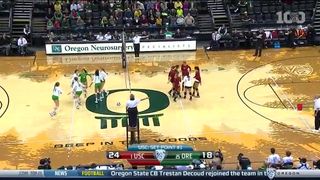 Women’s Volleyball: USC 3, Oregon 0 - Highlights 10/25
