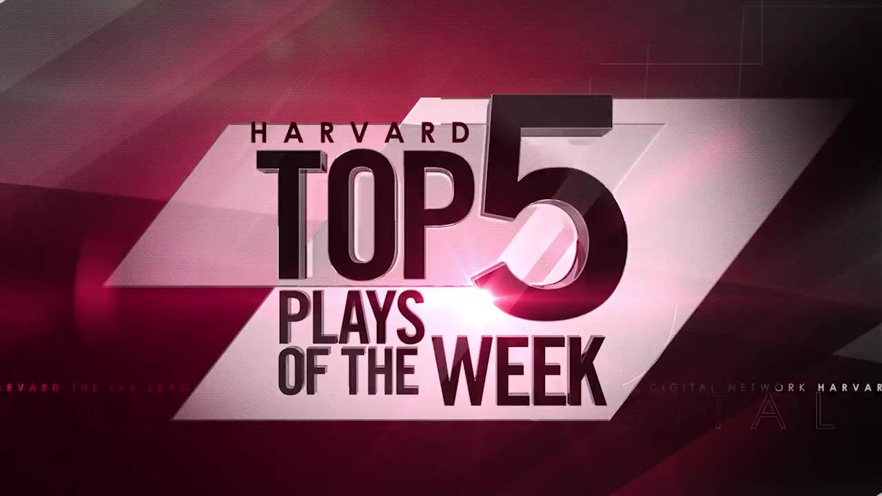 Harvard Top 5 Plays of the Week - Nov. 11, 2015