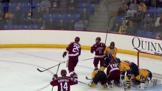 Men's Hockey Setback at No. 4/3 Quinnipiac, 4-1