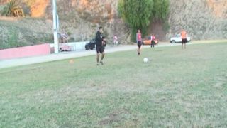 Varsity Soccer player Johnny is interviewed by Xochitl