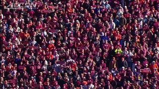 VT's Frank Beamer Honored Before Final Home Game