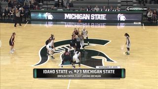 No. 23 Michigan State Beats Idaho State 79-60