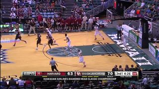 Harvard Men's Basketball vs. No. 3/2 Oklahoma