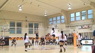 LINCOLN HS VOLLEYBALL THROWBACK VIDEO