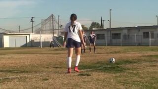 ALHAMBRA GIRLS SOCCER THROWBACK WIN