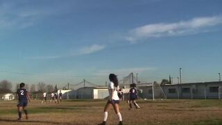 ALHAMBRA GIRLS SOCCER THROWBACK WIN