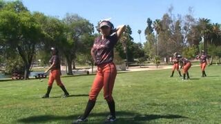 LINCOLN SOFTBALL PHOTO SHOOT VS EAGLE ROCK