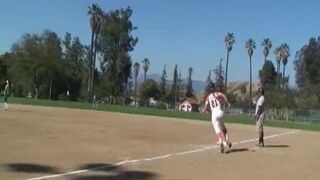 LINCOLN SOFTTBALL VS EAGLE ROCK THROWBCK