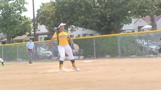 ALHAMBRA SOFTBALL DEFEAT SPARTANS THROWBACK