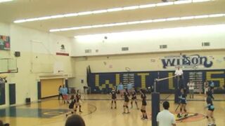 LINCOLN VS WILSON VOLLEYBALL GIRLS