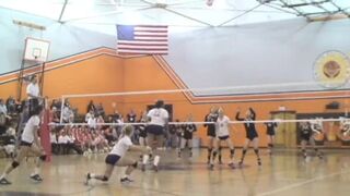 SOUTH PAS GIRLS VOLLEYBALL WIN 1ST ROUND PLAYOFFS