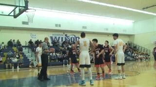 WILSON VS LINCOLN BOYS BASKETBALL