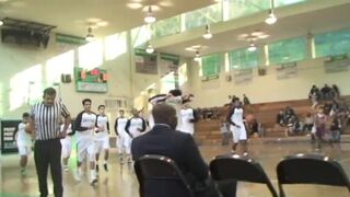 EAGLE ROCK BOYS BBALL WIN AT THE BUZZER