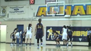 ALHAMBRA GIRLS BBALL HOME OPENER