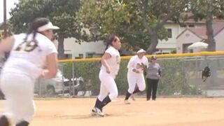 ALHAMBRA SOFTBALL WINS @ HOME