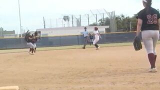 ALHAMBRA SOFTBALL WINS @ HOME