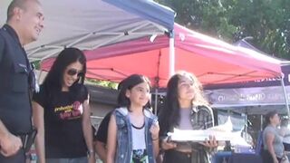 POLICE VS KIDS LINCOLN HEIGHTS FARMERS MARKET