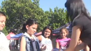 POLICE VS KIDS LINCOLN HEIGHTS FARMERS MARKET