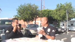 POLICE VS KIDS LINCOLN HEIGHTS FARMERS MARKET