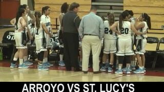 ARROYO VS ST LUCY GIRL'S BASKETBALL TOURNY PLAY