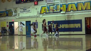 ALHAMBRA GIRLS VS KEPPEL SENIOR NITE GAME