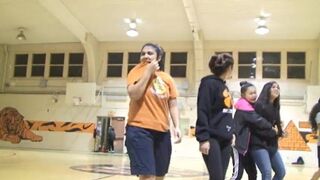 TIGERS GIRLS BBALL PRACTICE