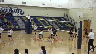 LINCOLN GIRLS VOLLEYBALL VS WILSON @WILSON