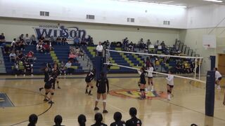 LINCOLN GIRLS VOLLEYBALL VS WILSON @WILSON