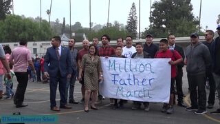 EL SERENO ELEMENTARY SCHOOL MILLION FATHER MARCH