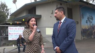 EL SERENO ELEMENTARY SCHOOL MILLION FATHER MARCH