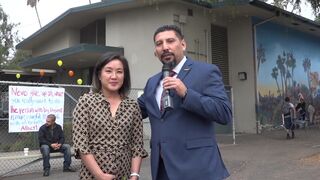 EL SERENO ELEMENTARY SCHOOL MILLION FATHER MARCH