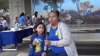 EL SERENO ELEMENTARY SCHOOL MILLION FATHER MARCH