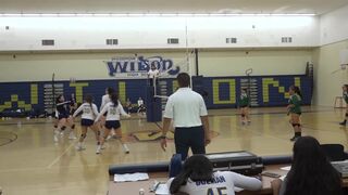 WILSON VOLLEYBALL GIRLS VS EAGLE ROCK @WILSON