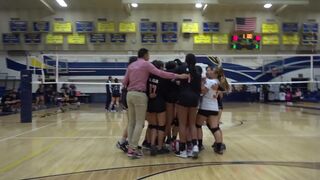 TIGER GIRLS VOLLEYBALL  FINALS WIN