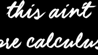 This Aint Pre Calculus