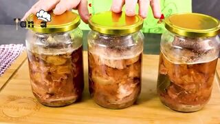 This is how the Amish store meat and it doesn't spoil for years! without a refrigerator!